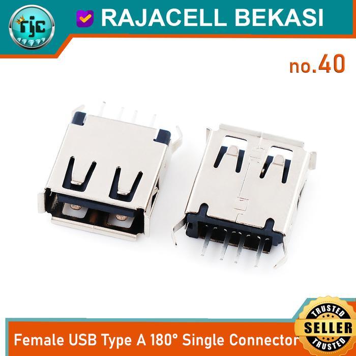Konektor Soket Usb Female Type A Usb 2.0 3.0 Socket Connector Port Co