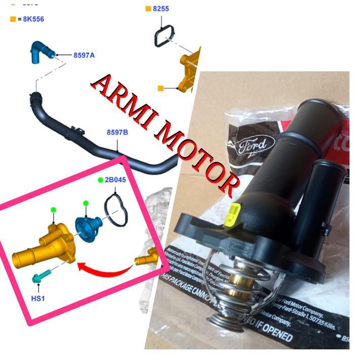 Thermostat Ford Focus 2.0Cc Mk3 Housing Thermostat Ford Focus Original