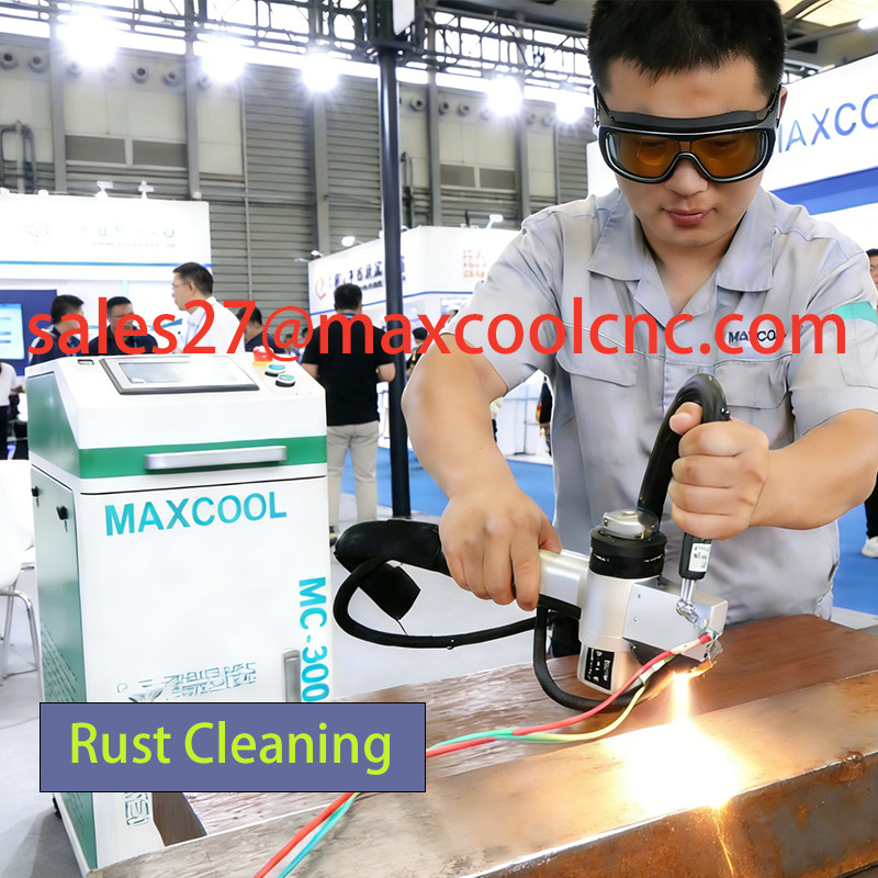 Professional Laser Cleaning Machine Rust Metal Paint Wood Laser Cleaning Machine 300W 500W 1000W