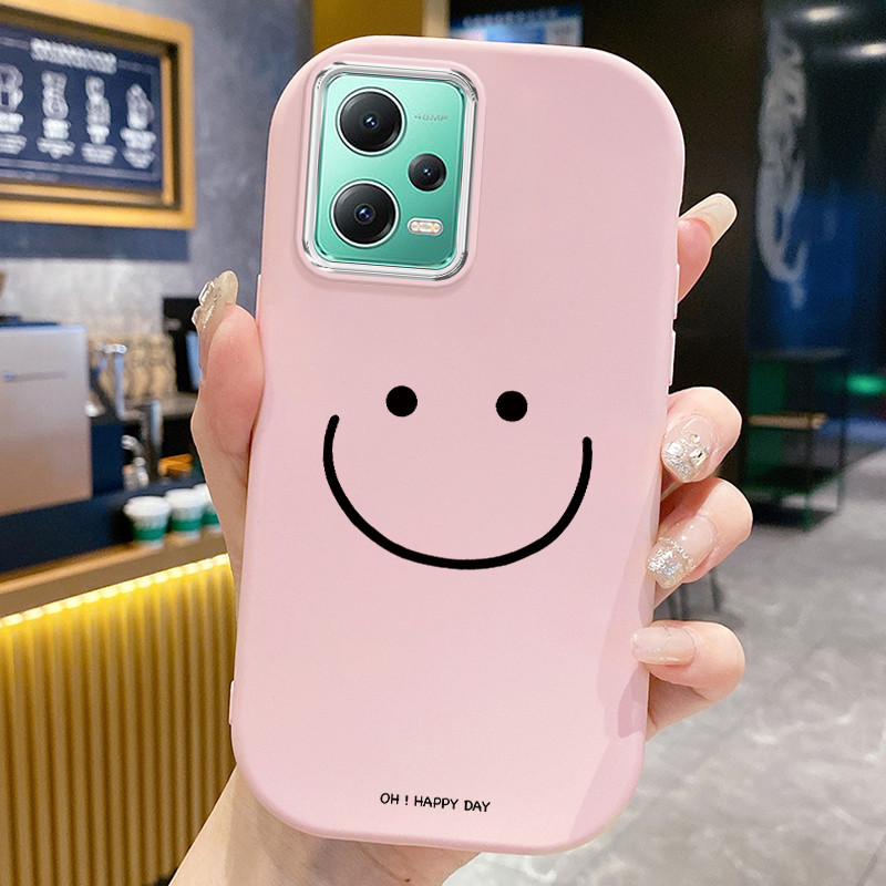 Casing Hp Untuk Xiaomi Redmi Note 12 Note 12 5G Note 12 Pro 5G POCO X5 5G Case Casing Senyum kematia