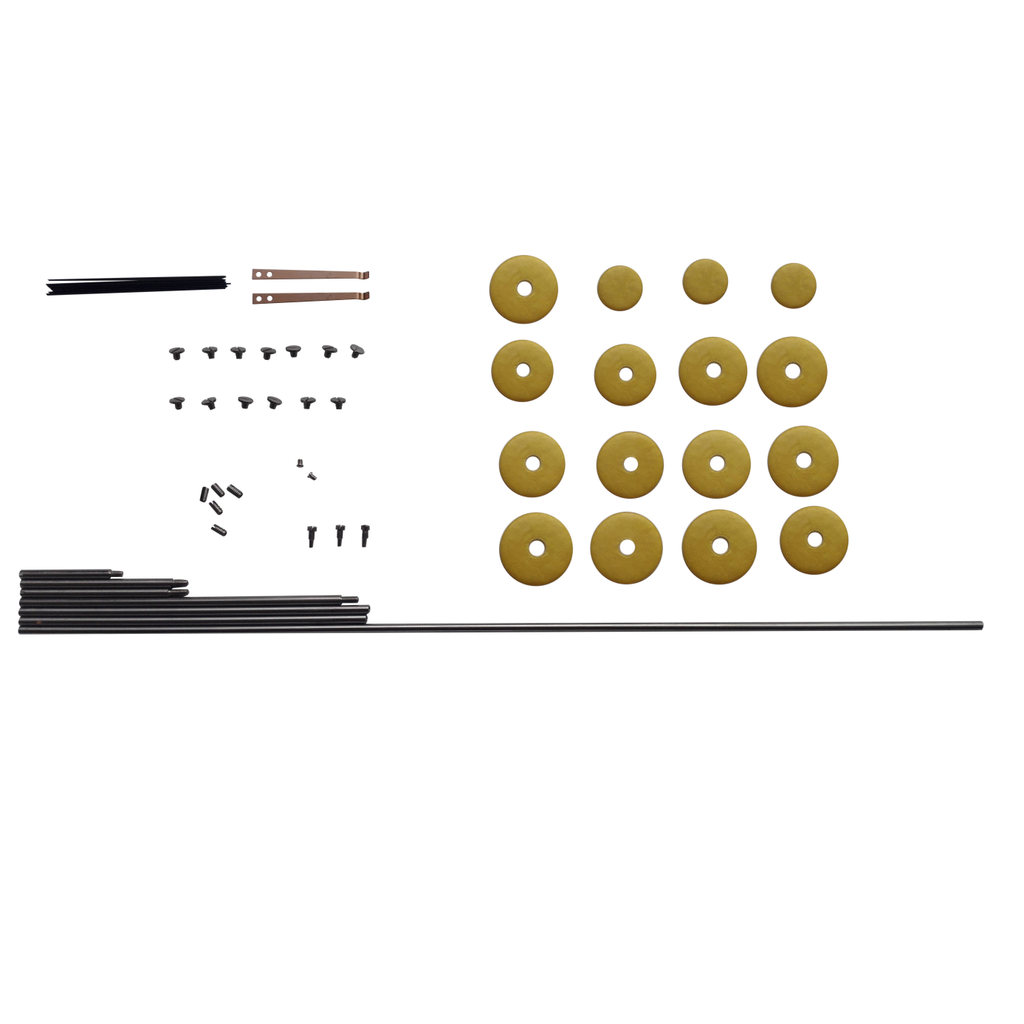 Flute Pads and Flute Roller Spring Screws In Flute Repair