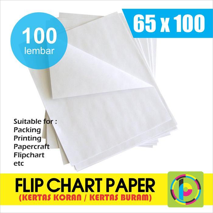 Kertas Koran Buram Ukuran Plano 65X100 Cm