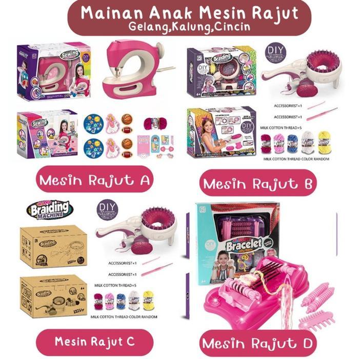 Kids Knitting Machine Mesin Rajut untuk Anak