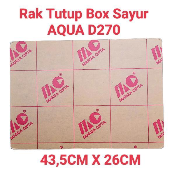 ORIGINAL Rak Tutup Box Sayur kulkas Aqua D270 READY STOCK