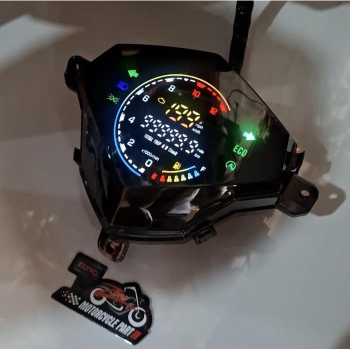 SPEEDOMETER DIGITAL MIO M3 - MIO Z - MIO 125 SPIDO DIGITAL LED LCD ZORO IMPOR