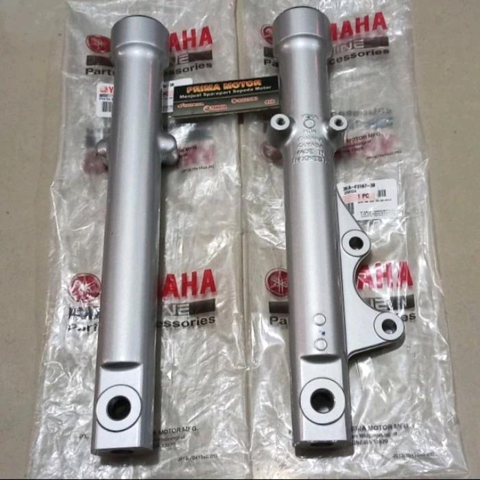 Tabung Shock Rx King New Silver Set Tabung Shock Depan Rx King New Ori