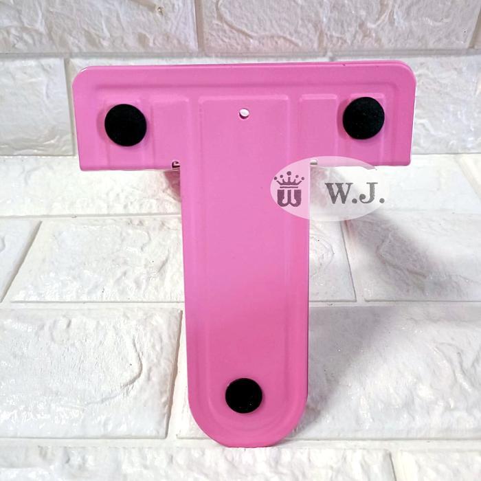 Best Seller Pembatas Buku Besi (1 Set) No.9 (Besar) / Penyangga Buku / Siku Buku / Book End.