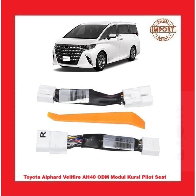 TOYOTA ALPHARD VELLFIRE AH40 2024-ON ODM MODUL OTOMATIS UNTUK TOMBOL MAJU MUNDUR KURSI PILOT SEAT