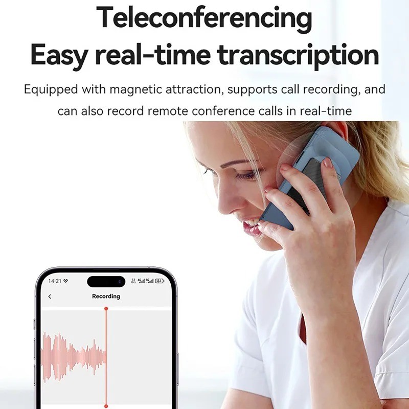 Intelligent Note Voice Recorder Real-Time Transcription & Translation Audio Recorder Audio Recording