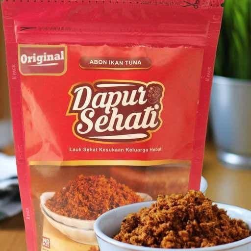 Abon Dapur Sehati / Abon Tuna / Ayam / Lele / Cakalang / Ebi Pasti Diskon