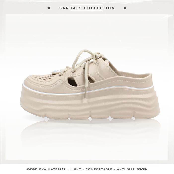 Sepatu Sandal Premium Karet Wanita Sandal Sepatu Wanita Kekinian Sandal Karet Jelly Korean Style