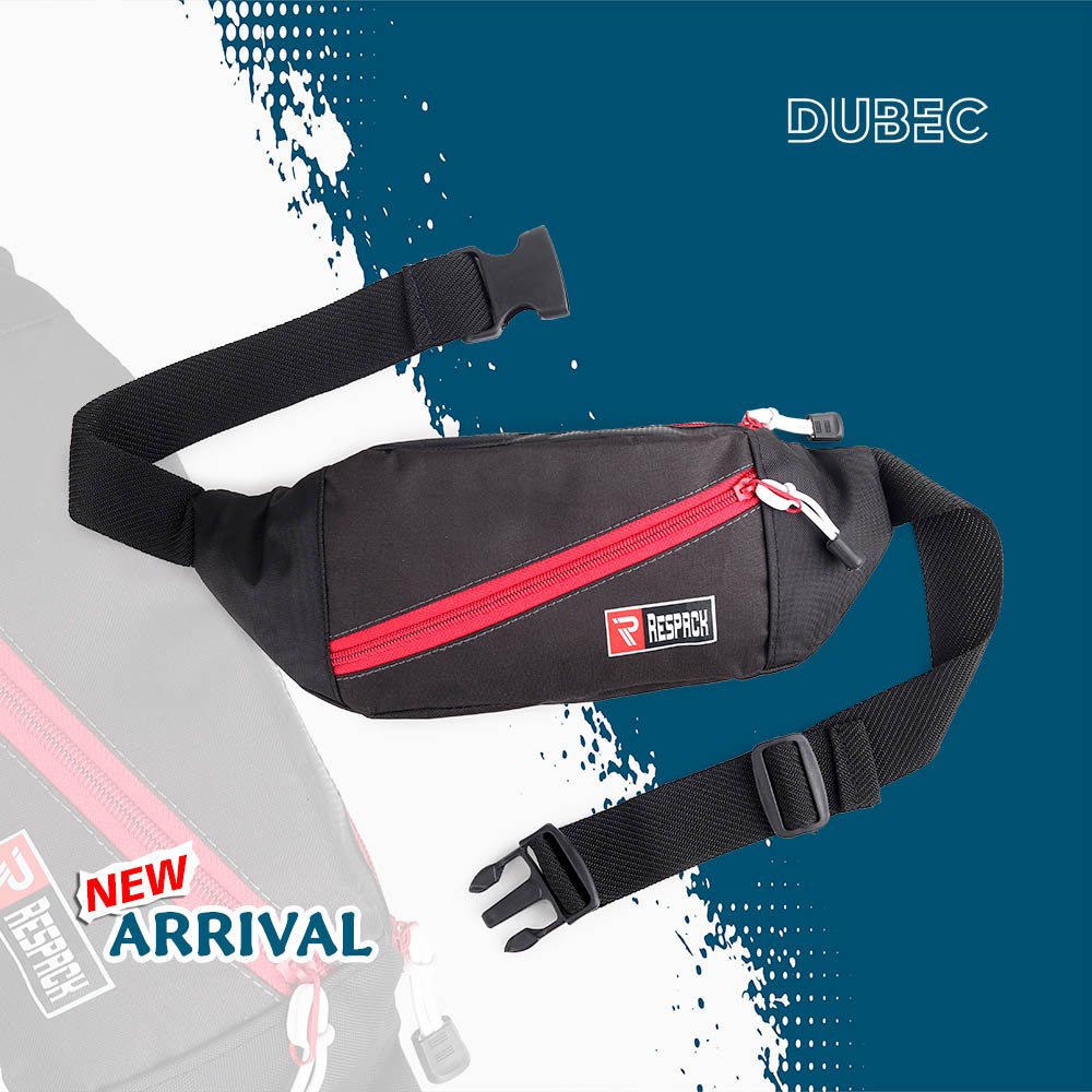 Authentic Tas Waistbag Pria Dubec