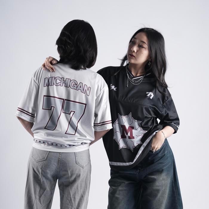 MOSHE Jersey Boxy Premium - M002 - Jersey Unisex // Jersey Michigan // Jersey Casual // Streetwear