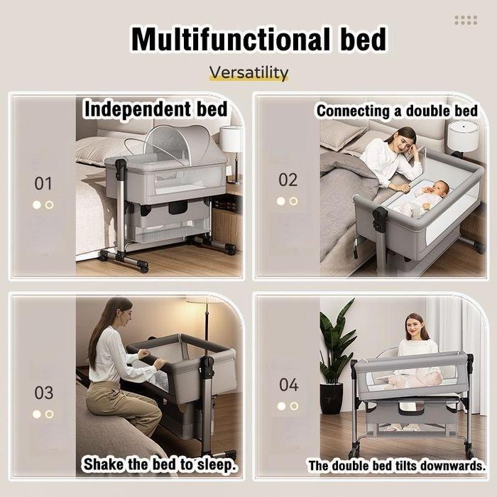 Eksklusif HOBIRAUNBox bayi lipat tempat tidur murah/box bayi/box tempat tidur bayi