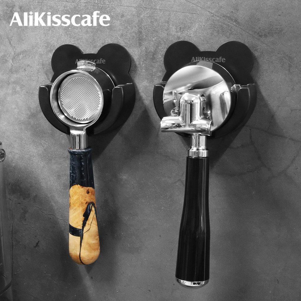 Coffee Portafilter Holder Wall Rack 51Mm 54Mm 58Mm Abs For Delonghi Breville Gaggia Espresso Machine