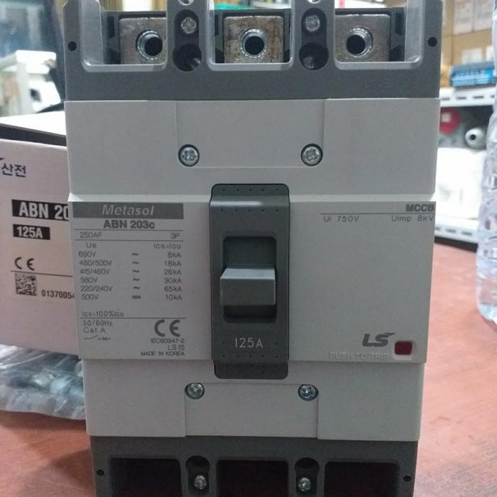 Trending Mccb 3Phase 125A Ls Type Abn 203C 125A