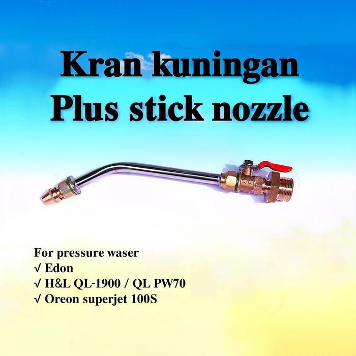 NOZZLE KRAN STEAM AC NOZEL NOSEL SEMPROT STEAM OREON SUPERJET EDON HL