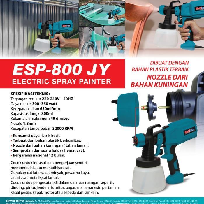MULTIPRO ESP-800 JY ELECTRIC SPRAYER SPRAY GUN LISTRIK