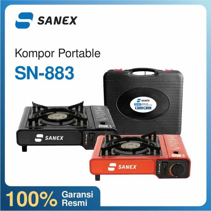 Kompor Portable 2In1 Gas kaleng & LPG Plus Gas Kaleng
