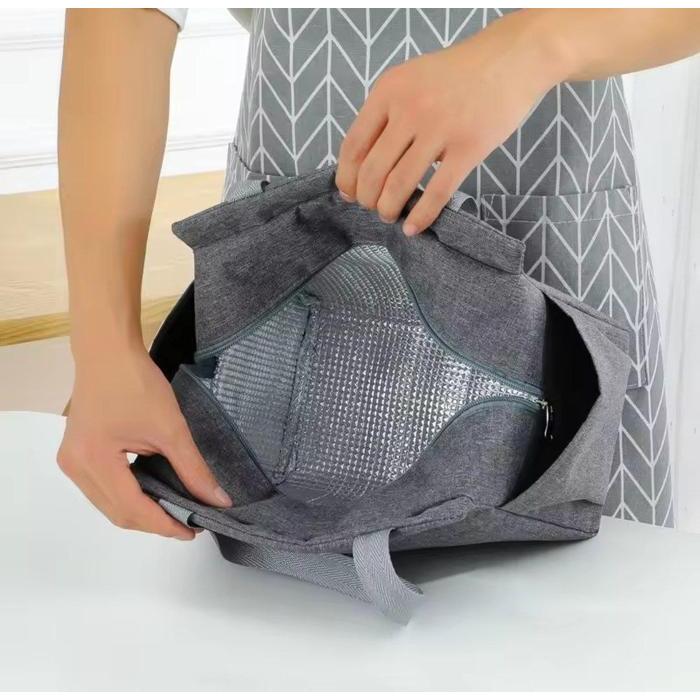 Promo Tas Bekal Jumbo Tas Bekal Aluminium Cooler Bag Besar Tas Bekal Makanan Termurah