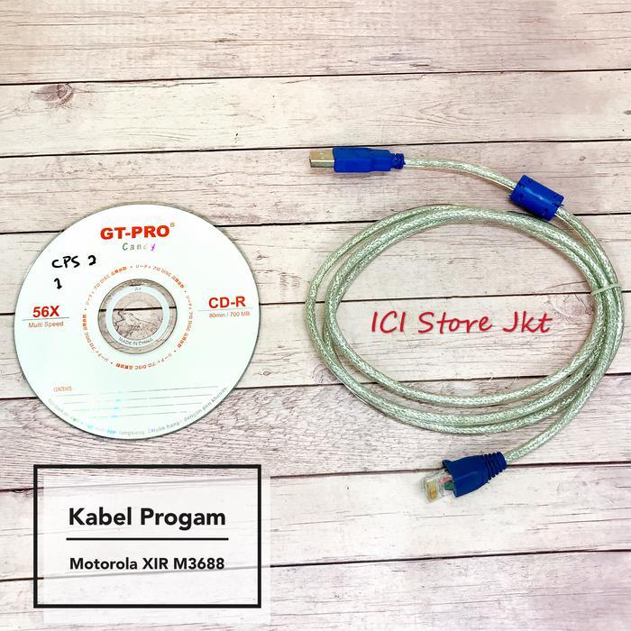 KABEL PROGAM MOTOROLA XIR M 3688 / KABEL PROGAM RIG MOTOROLA XIR M3688