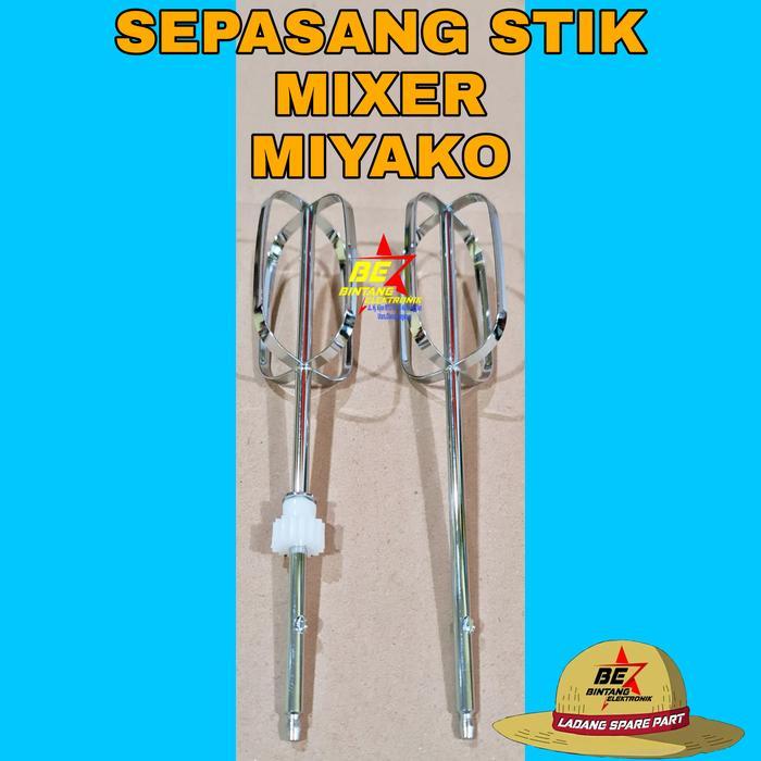 "New" PENGADUK MIXER MIYAKO STIK GARPU MIXER MIYAKO Gagang MIKSER MIYAKO