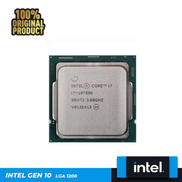 Intel Core i7 10700K Processor Gen 10 LGA 1200 TRAY