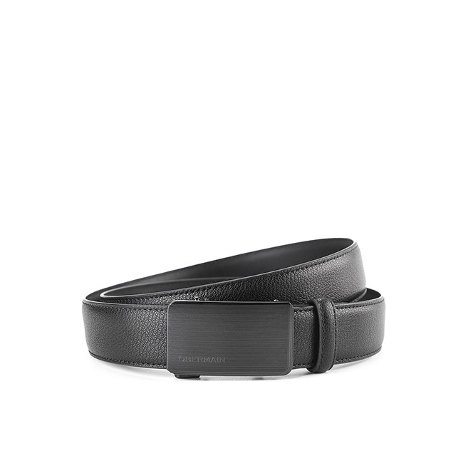 Obermain Ikat Pinggang Pria EZEKIEL AUTOLOCK Black OBB0781BLK