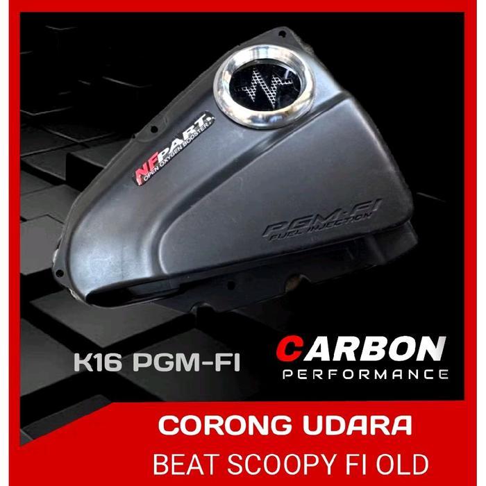 "New" CORONG UDARA TUTUP FILTER BEAT FI OLD K16 CORONG DONAT / TUTUP FILTER SCOOPY FI OLD VARIASI