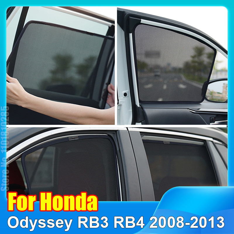 For Honda Odyssey RB3 RB4 2008-2013 Magnetic Car Window SunShade Shield Front Windshield Rear Side C