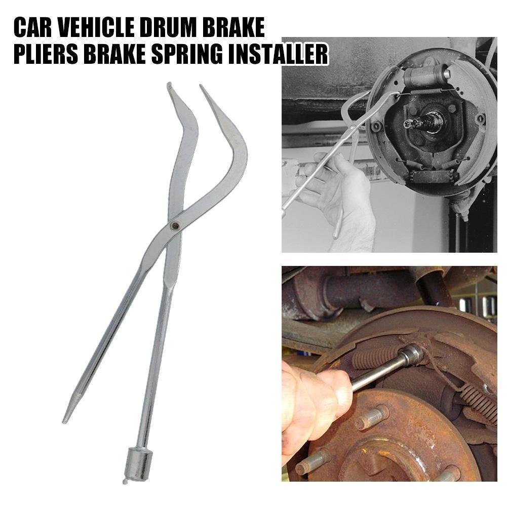 31cm Car Drum Brake Line Shoe Return Spring Plier Vehicle Disassembly Tool Remover Brake Shoe Spring