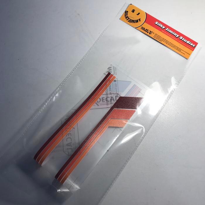 STICKER LIVERY RC LC80 SKALA 1:10 VX80 LAND CRUISER