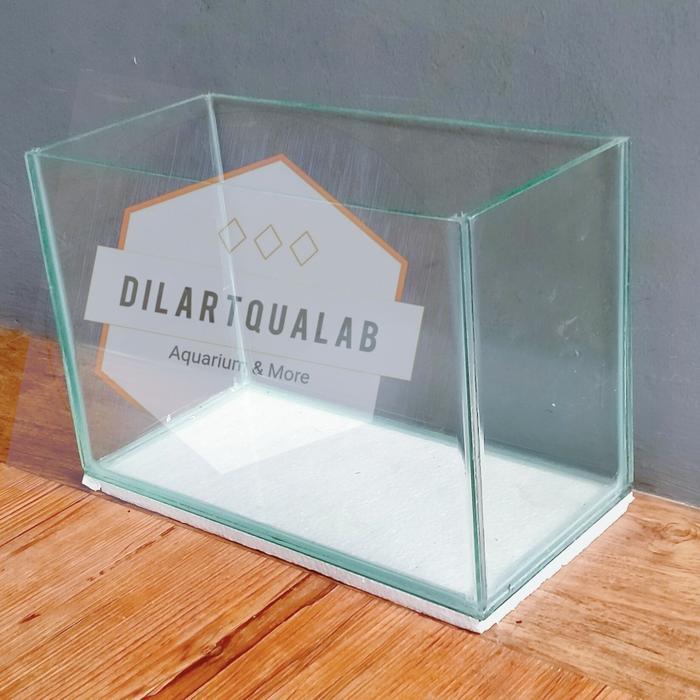 Aquarium 40x20x25 cm garansi 100% kaca baru