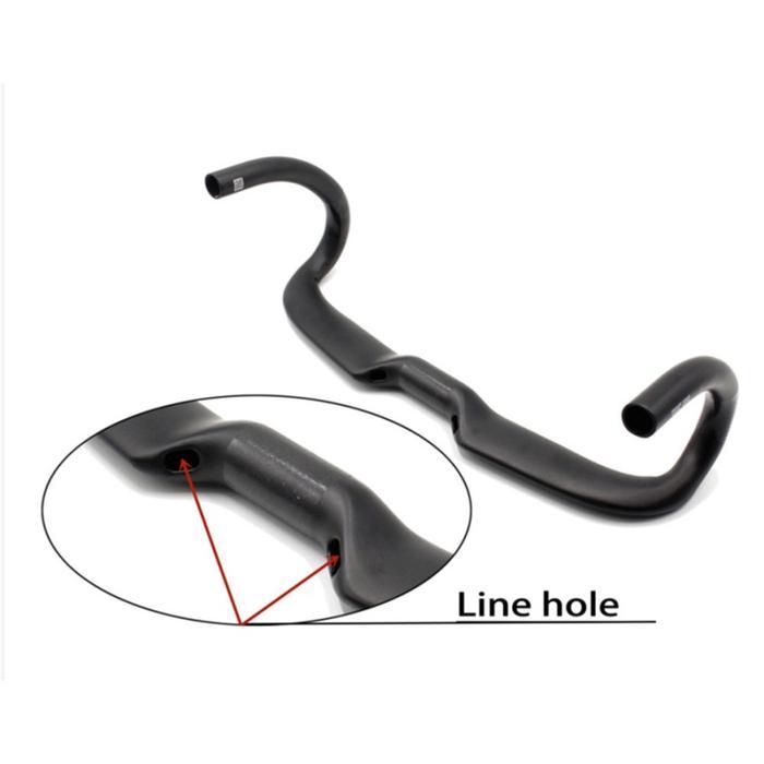DROPBAR CARBON SEPEDA ROADBIKE EC90 COMPACT FULL CARBON