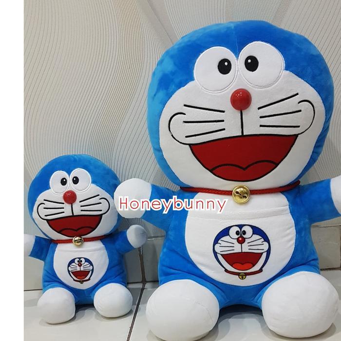 Miniso Toys - Boneka Doraemon Brother (Paket 2 In 1) Size Jumbo Dan L