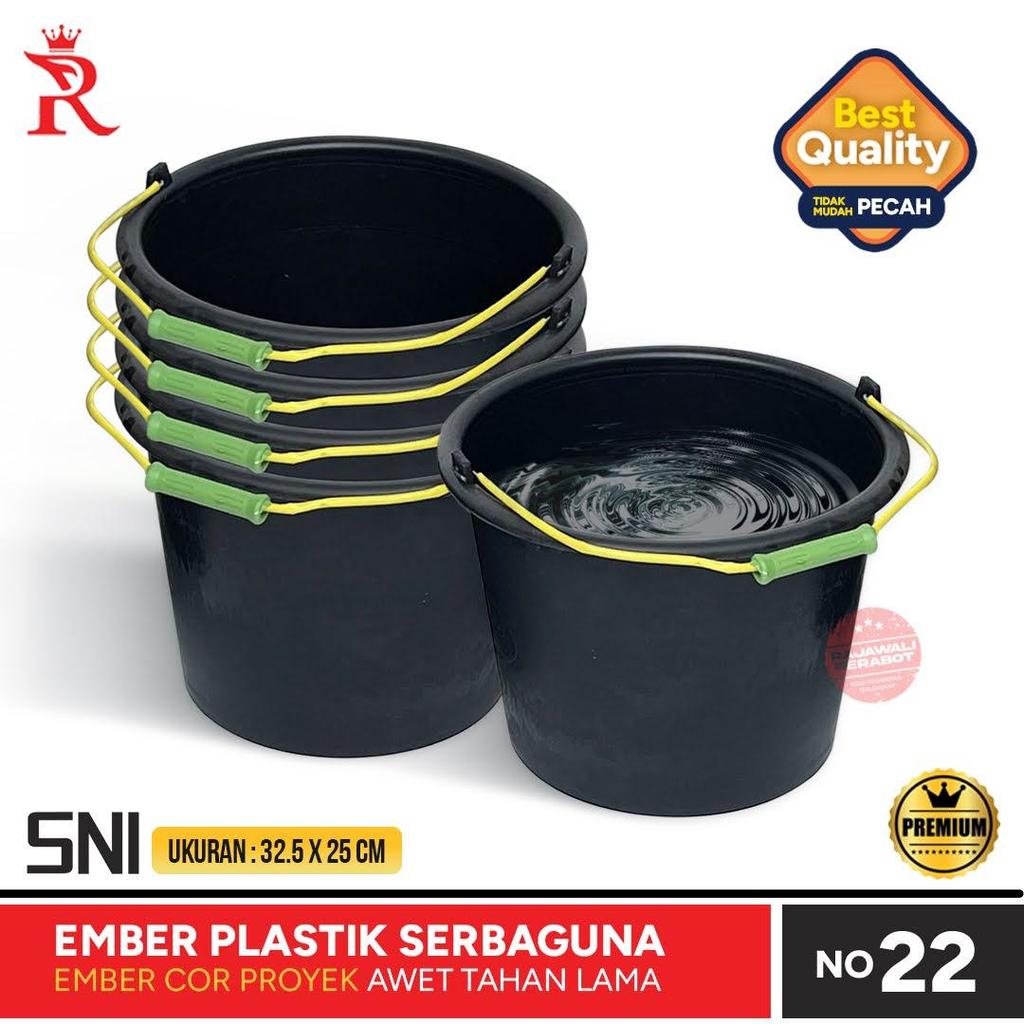 Ember Plastik Hitam Ember Cor Proyek Cor 22