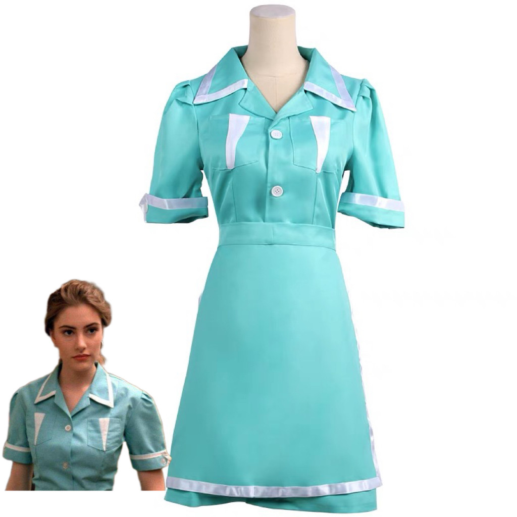 Twin Peaks Waitress Cosplay Dress Cosplay Costume Maid Dress