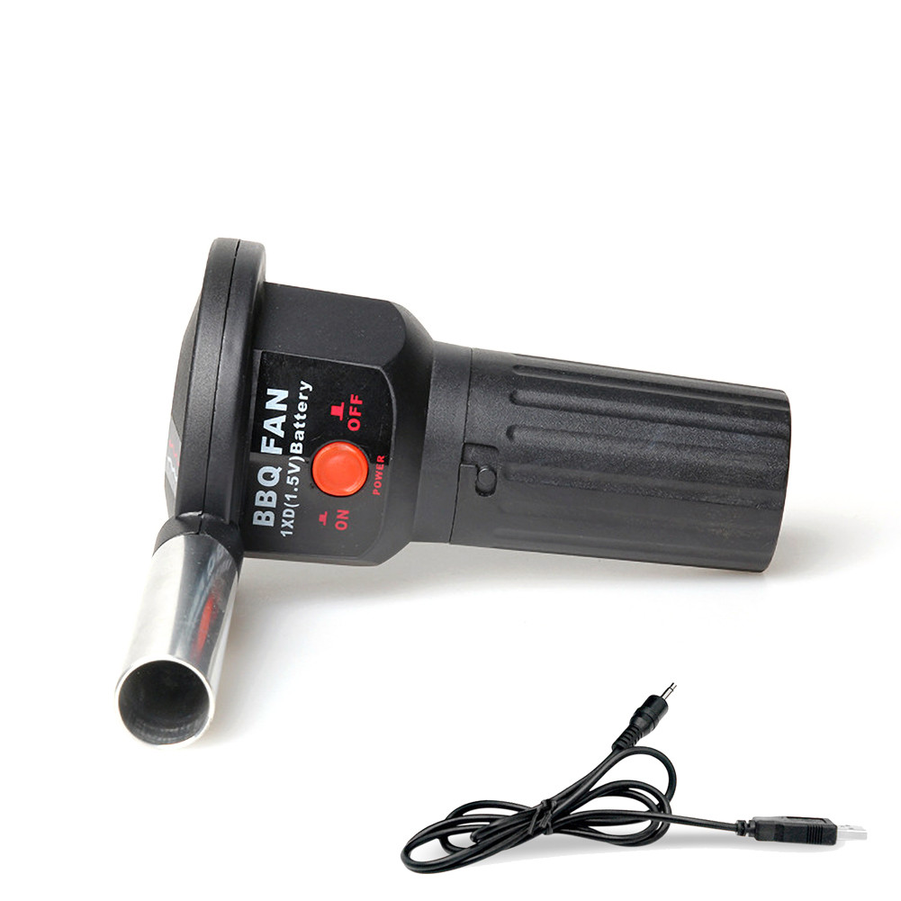 Portable Barbeque Air Blower BBQ Fan USB Outdoor Barbecue Fire Bellow