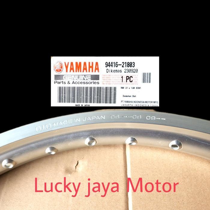 Pelek Vleg Velg Rim Wr 155 Wr155 Depan 21x1.60 94416-21803 Original