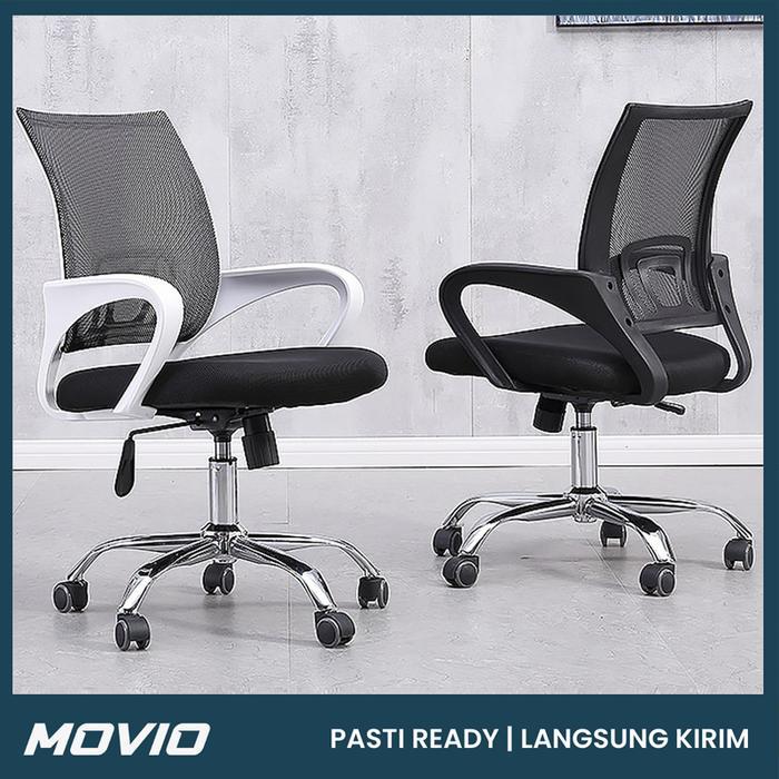 MOVIO Office Chair - Kursi Kantor Ergonomis / Kursi Kerja / Kursi Mesh