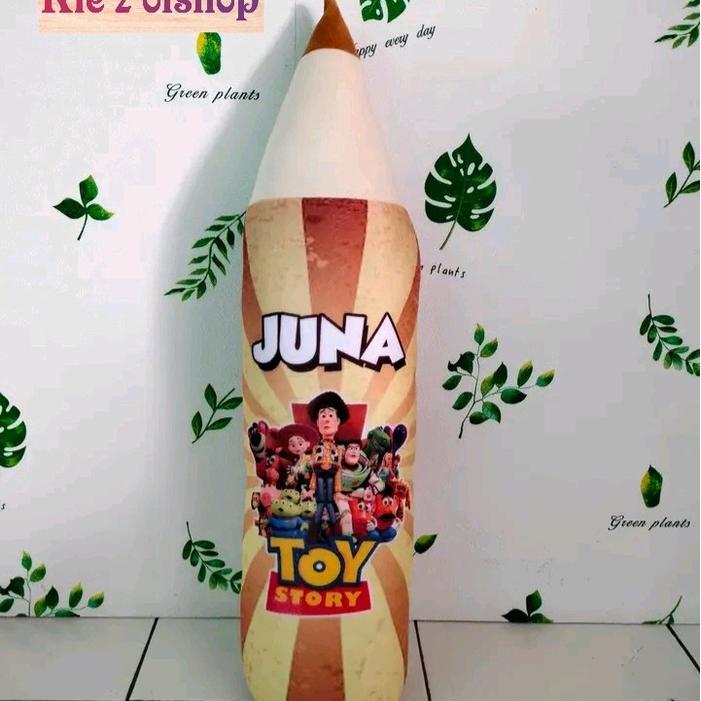 GULING PENSIL PRINTING KARAKTER CUSTOM NAMA ( UKIR NAMA)