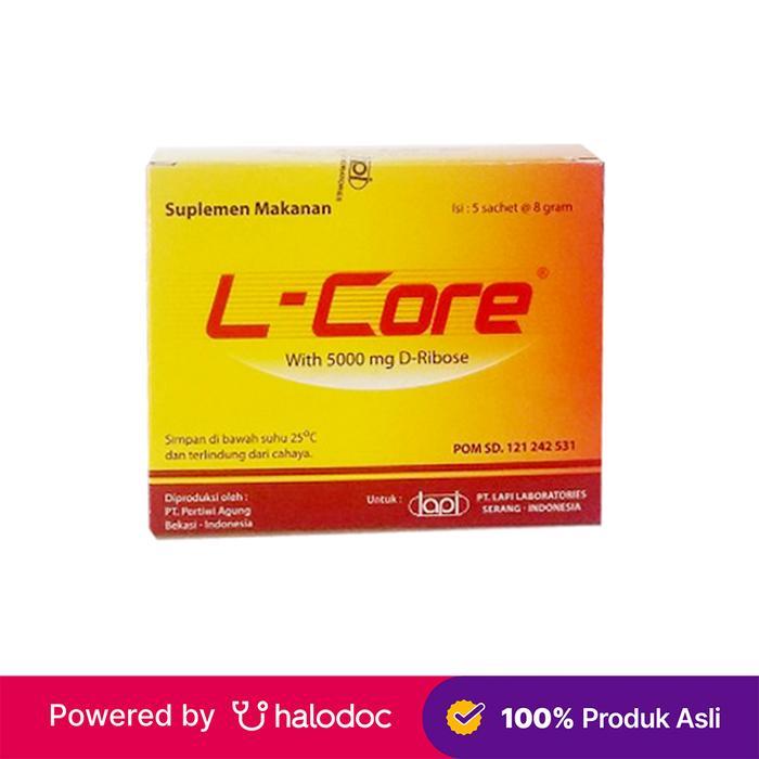 TERMURAH L-Core 5 mg D-Ribose Sachet READY STOCK