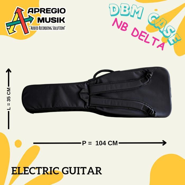 DBM Case NB Delta Softcase Gigbag Electric Tas gitar Elektrik Original