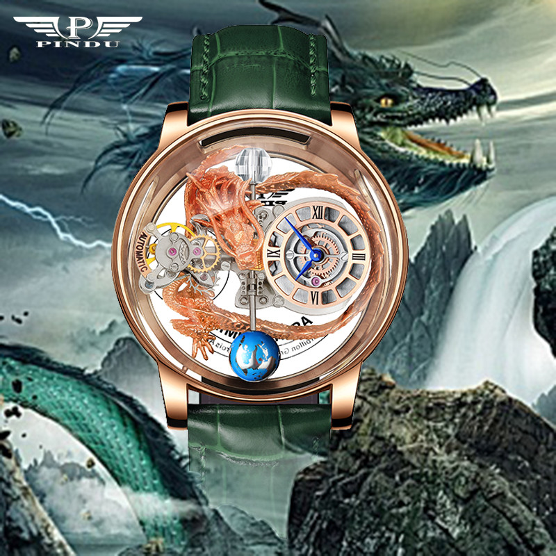 Dragon Watch Fixed Czech Leopard Dragon Watch Sapphire Jacob&Co Astronomia Solar Watch Basel World