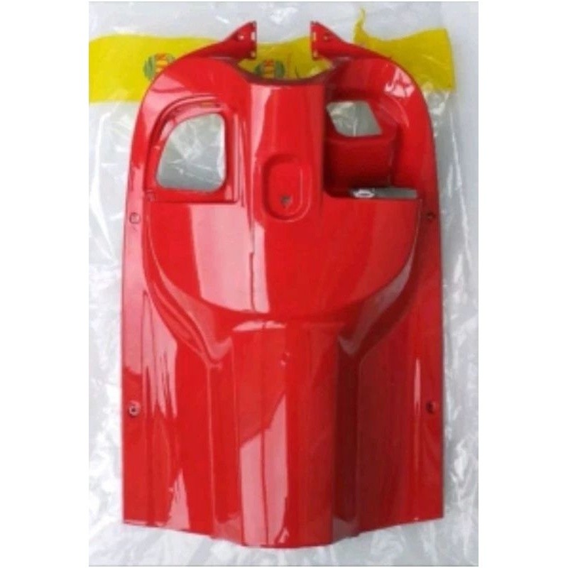 Legshield Dalam Besar SCOOPY FI 2017 2018 2019 2020 MERAH GLOSSY Original WIN / Legsil Legshield dal