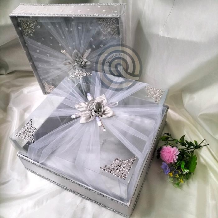 Kotak Kue Kotak Bingkisan Kotak Hantaran Pernikahan Model Tile+