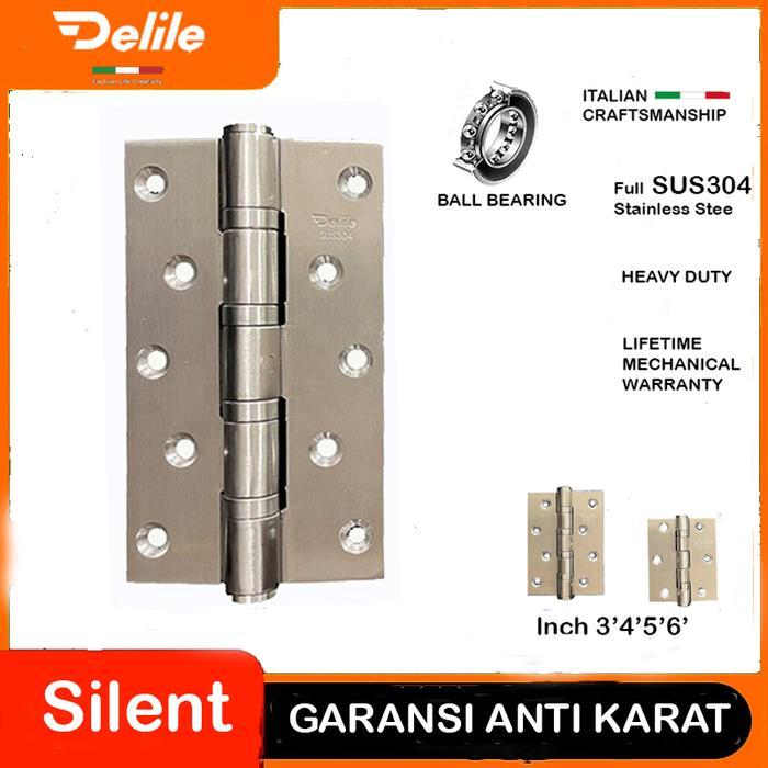 Engsel pintu rumah/Jendela - Engsel tebal - Engsel SUS 304 - Engsel kupu-kupu Delile