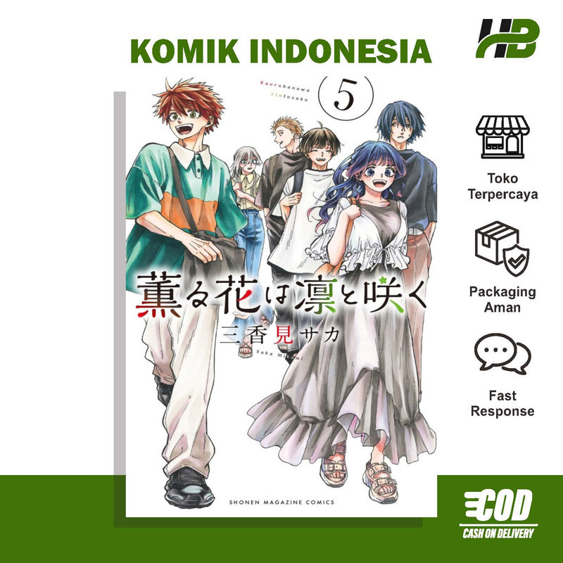 Komik Kaoru Hana wa Rin to Saku Vol 05 Bahasa Indonesia