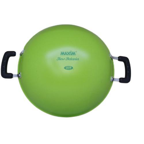 Maxim Halania Wok Anti Lengket Wajan Penggorengan 32 Cm