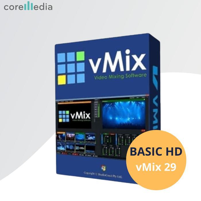 vMix Basic HD Software Video Mixer